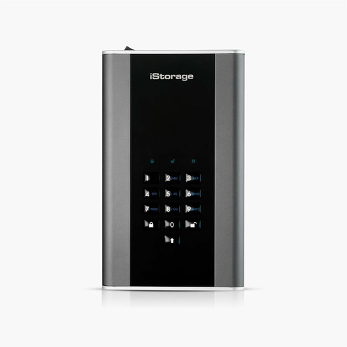 iStorage diskAshur DT2 22 TB Secure Encrypted Desktop Hard Drive | PIN protected | NCSC CPA | FIPS 140-2 Level 2/3 Certified | NLNCSA (Fleet Network)