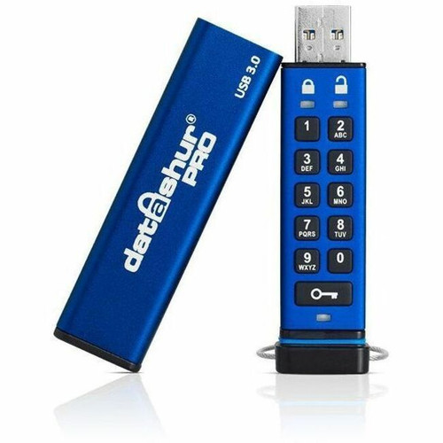 iStorage datAshur PRO 256 GB | Secure Flash Drive | FIPS 140-2 Level 3 Certified| NLNCSA DEP-V Certified | NATO Restricted Certified | (Fleet Network)