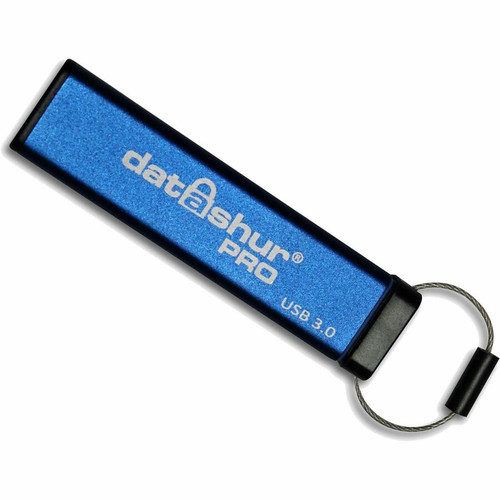 iStorage datAshur PRO 256 GB | Secure Flash Drive | FIPS 140-2 Level 3 Certified| NLNCSA DEP-V Certified | NATO Restricted Certified | (IS-FL-DA3-256-256)