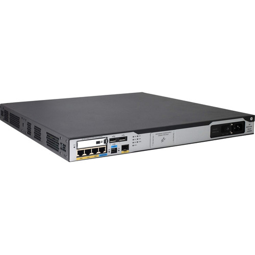 HPE MSR3024 AC Router - Refurbished - 3 Ports - Management Port - 8 - Gigabit Ethernet - 1U - Rack-mountable, Desktop (Fleet Network)