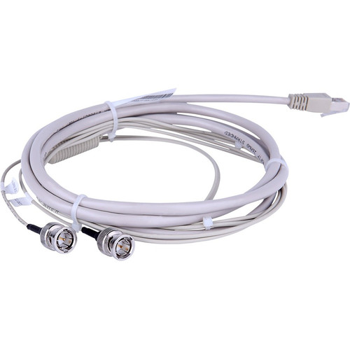 HPE X260 E1 RJ45 to 2xBNC 75ohm 3m Router Cable (JH294A) - 9.8 ft (3 m) BNC/RJ-45 Network Cable for Video Device, Router - First End: (Fleet Network)