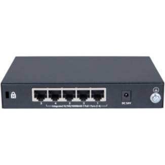 HPE OfficeConnect 1420 5G PoE+ (32W) Switch - 5 Ports - Gigabit Ethernet - 10/100/1000Base-TX - Refurbished - 2 Layer Supported - Pair (JH328AR)