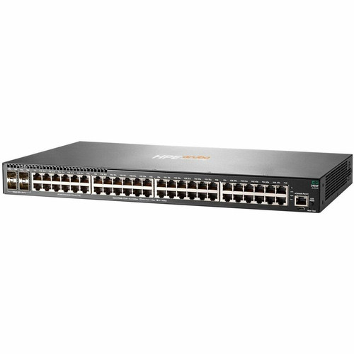 Aruba 2930F 48G 4SFP+ Switch - 48 Ports - Manageable - 10 Gigabit Ethernet, Gigabit Ethernet - 10GBase-X, 10/100/1000Base-T - - 3 - 47 (JL254AR#ABB)