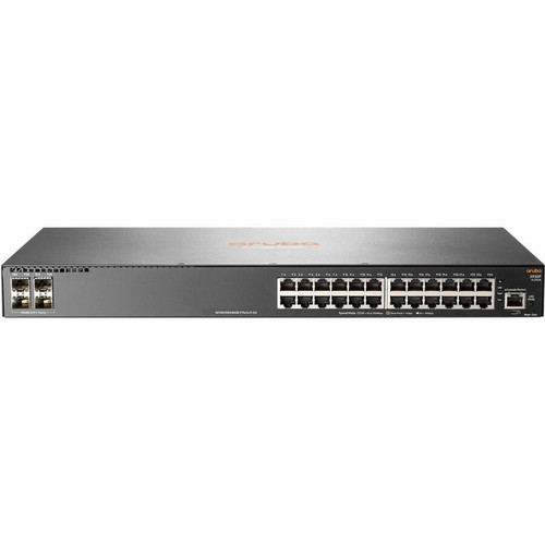 Aruba 2930F 24G 4SFP Switch - 24 Ports - Manageable - Gigabit Ethernet - 10/100/1000Base-T, 1000Base-X - 3 Layer Supported - Modular - (Fleet Network)