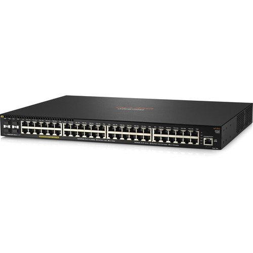 HPE JL558A 2930F 48G PoE+ 4SFP+ Switch - 48 Port Gigabit Ethernet Layer 3 Managed - 740W PoE Budget - 1U Rack-Mountable