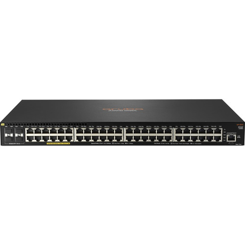 HPE JL558A 2930F 48G PoE+ 4SFP+ Switch - 48 Port Gigabit Ethernet Layer 3 Managed - 740W PoE Budget - 1U Rack-Mountable