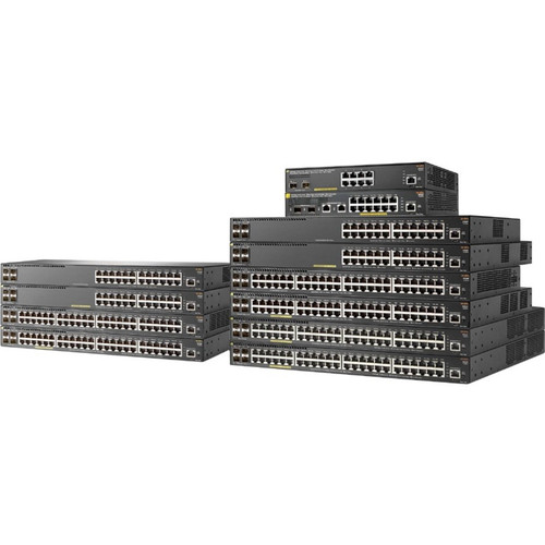 HPE JL558A#A1X 2930F 48G PoE+ 4SFP+ 740W Switch - 48 Port Gigabit Ethernet - 4 x 10Gb SFP+ Uplinks - Layer 3 Managed - 1U Rack-Mountable