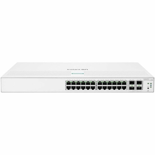 Aruba Networking Instant On Switch 24p Gigabit 4p SFP+ 1930 - 24 Ports - Manageable - Gigabit Ethernet, 10 Gigabit Ethernet - - 2 - W (Fleet Network)