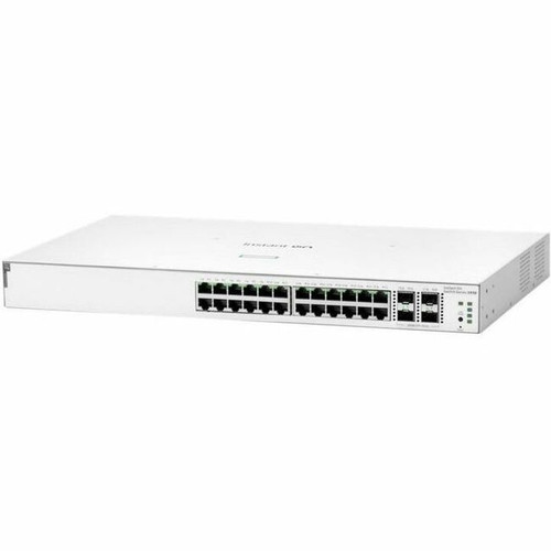 Aruba Networking Instant On Switch 24p Gigabit CL4 PoE 4p SFP+ 195W 1930 - 24 Ports - Manageable - Gigabit Ethernet, 10 Gigabit - - 2 (Fleet Network)