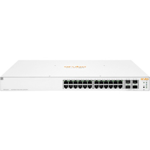 HPE Instant On 1930 24G Class4 PoE 4SFP/SFP+ 370W Switch - 24 Ports - Manageable - Gigabit Ethernet, 10 Gigabit Ethernet - 10GBase-X - (Fleet Network)