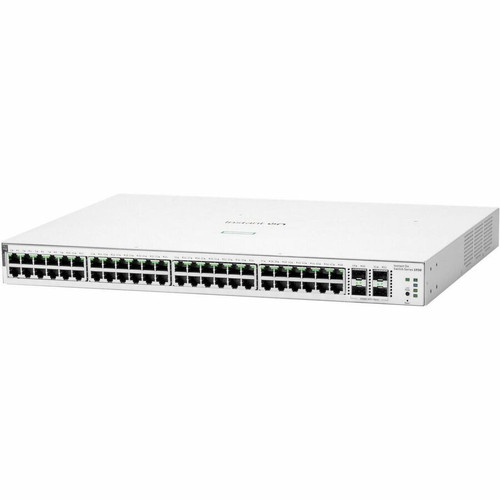 Aruba JL686B#ACD Instant On 1930 48G Class4 PoE Switch - 48 Ports - 4 SFP+ - 370W PoE - Smart Managed - 1U Rack-Mountable