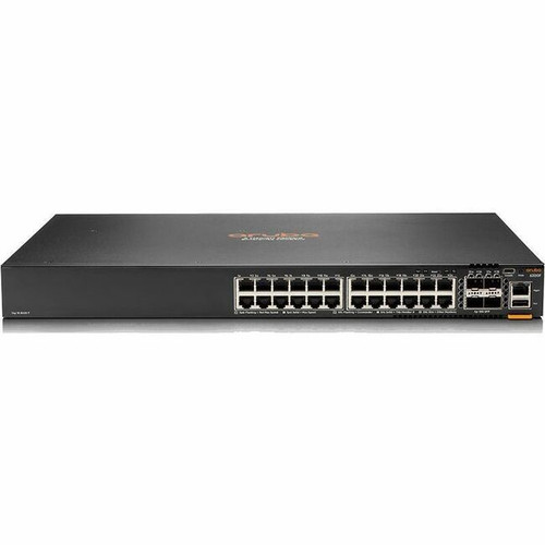 HPE CX 6200F 24G 4SFP+ Switch - 24 Ports - Manageable - Gigabit Ethernet, 10 Gigabit Ethernet - 10/100/1000Base-T, 10GBase-X - 3 Layer (Fleet Network)