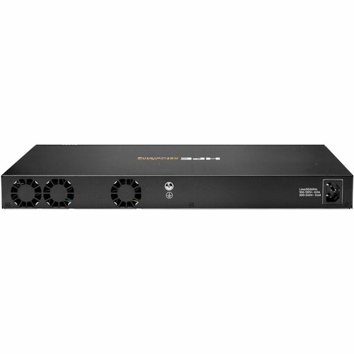 HPE JL724B#B2C Aruba Networking CX 6200F 24G 4SFP+ Switch - 24 Port Gigabit - 4 SFP+ Uplinks - Layer 3 Managed - 60W PoE Budget - 1U Rack-Mountable