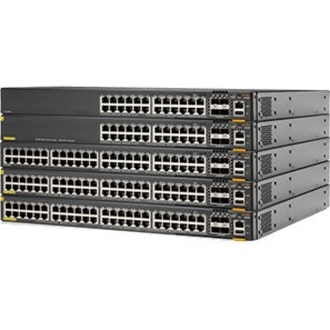 HPE JL725A#ABB 6200F 24G Class4 PoE 4SFP+ 370W Switch - 24 Port Managed Layer 3 Rack-Mountable