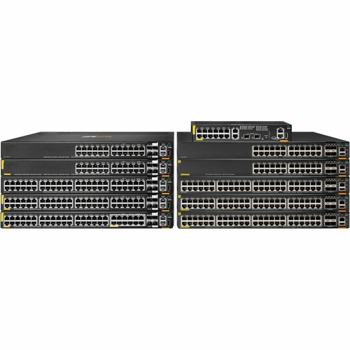 Aruba 6200F 24G Class4 PoE 4SFP+ 370W Switch - 24 Ports - Manageable - Gigabit Ethernet, 10 Gigabit Ethernet - 10/100/1000Base-T, - - (Fleet Network)