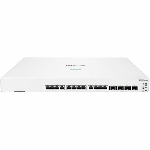 Aruba Networking Instant On Switch 12p 10GBT 4p SFP+ 1960 - 12 Ports - Manageable - 10 Gigabit Ethernet - 10GBase-X, 10GBase-T - 2 - - (Fleet Network)