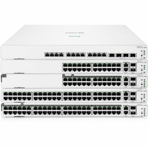 Aruba Instant On 1960 12XGT 4SFP+ Switch - 12 Ports - Manageable - 10 Gigabit Ethernet - 10GBase-T, 10GBase-X - 2 Layer Supported - - (Fleet Network)