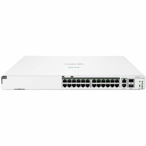 Aruba Instant On 1960 24G 20p Class4 4p Class6 PoE 2XGT 2SFP+ 370W Switch - 24 Ports - Manageable - 10 Gigabit Ethernet, Gigabit - - 2 (Fleet Network)