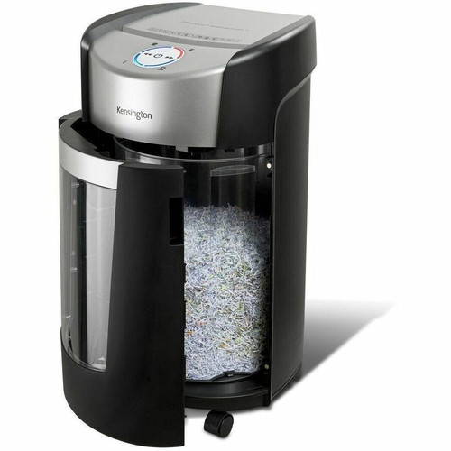 Kensington K52053AM OfficeAssist MF550 MotionBin Micro Cut Shredder - Continuous - 10 Sheets Per Pass - 35L Bin - P-5 Security