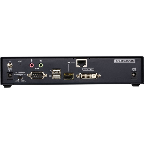 ATEN DVI-I Single Display KVM over IP Transmitter - WUXGA - 1920 x 1200 Maximum Video Resolution - 1 x Network (RJ-45) - 3 x USB - 2 x (KE6900AT)