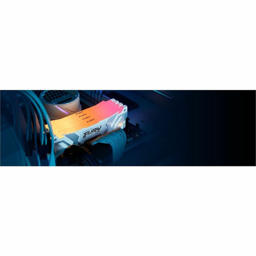Kingston FURY Renegade RAM Module - 24 GB - RGB - DDR5-8800/PC-70400 DDR5 SDRAM - 8800 MHz Single-rank Memory - CL42 - 1.40 V - On-die (KF588CU42RWA-24)
