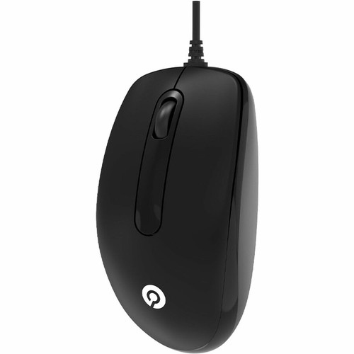 IntekView KM100W Wired Bilingual Keyboard & Mouse Kit - USB - 1200 DPI - Ergonomic - Plug & Play