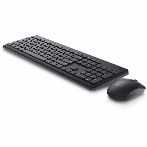 Dell KM3322W Keyboard & Mouse - USB Plunger Wireless RF 2.40 GHz Keyboard - English (US) - Black - USB Wireless RF Mouse - Optical - - (Fleet Network)
