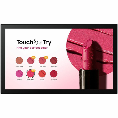 Samsung 13" Small Touch Signage QBC-T - 13" (330.20 mm) LCD - Advanced Super Dimension Switch ( ADS ) - Touchscreen - 16 Hours/ 7 Days (Fleet Network)