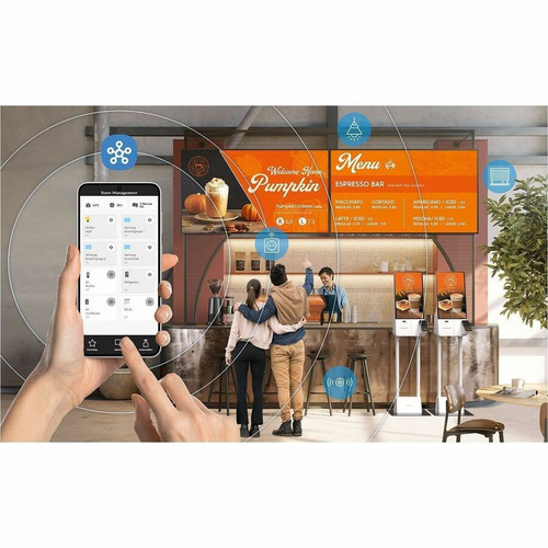 Samsung LH75BEFHLGFXZC BEFX-H 75" 4K UHD Digital Signage Display - HDR10+ - Edge LED - 16/7 Operation - Tizen OS