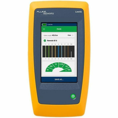 Fluke Networks LinkIQ LIQ-100/FPC3 Cable/Network Tester - Network Testing, Cable Testing, Wireless Connectivity Testing, Access Point (Fleet Network)