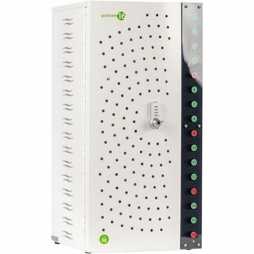 LocknCharge Putnam 8 and 16 USB-C PD Charging Stations - 16 Devices Supported - 16" (406.40 mm) Height x 13.50" (342.90 mm) Width - - (Fleet Network)