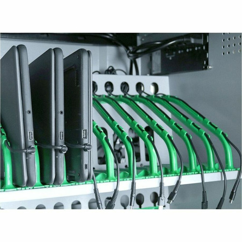 LocknCharge EPIC 24 and 36 Charging Carts - Plastic, Steel - 25.7" (652.78 mm) Length x 24.1" (612.14 mm) Width x 44.3" (1125.22 mm) - (LNC14-10509)