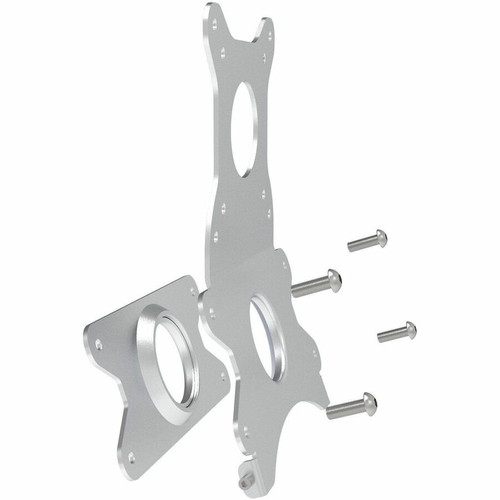 Amer Mounts MD1 Mounting Adapter Kit for iMac - Metallic - 21.5" to 27" Screen Support - 75 x 75, 100 x 100 - VESA Mount Compatible - (Fleet Network)