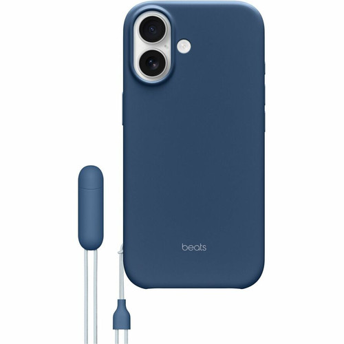 Beats by Dr. Dre Carrying Case Apple iPhone 17 Smartphone - Bedrock Blue - Scratch Resistant, Drop Resistant, Shock Absorbing, Smudge (Fleet Network)