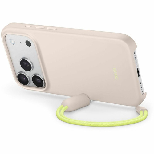 Beats by Dr. Dre MGTN4LL/A iPhone 17 Pro Kickstand Case with MagSafe & Camera Control - Limestone - Scratch/Drop/Shock Resistant