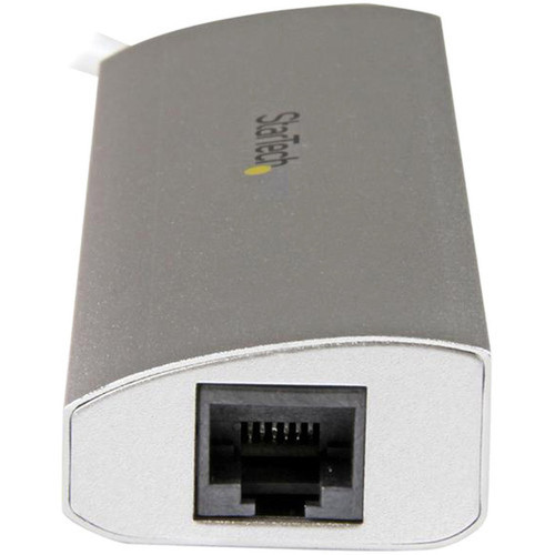 StarTechcom_3_Port_Portable_USB_30_Hub_plus_Gigabit_Ethernet_-_Built-In_Cable_-_Aluminum_USB_Hub_with_GbE_Adapter_-_USB_-_External_-_ST3300G3UA