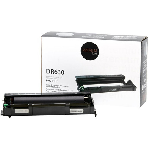 Premium Tone DR630 Compatible Drum Alternative for Brother - Laser Print Technology - 12000 Pages - Black - 1 Each (Fleet Network)