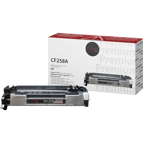 Premium Tone CF258A Toner Cartridge CF258A / 58A - Black - 1 Pack - 3000 (Fleet Network)
