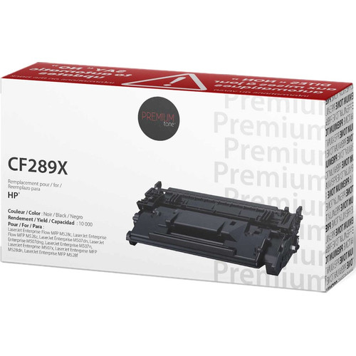 Compatible Premium Tone NCHPCF289X CF289X/HP 89X Toner Cartridge - Black - 10000 Page Yield - 1 Pack