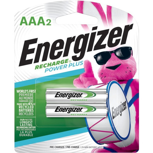 Energizer AAA Rechargeable Nickel Metal Hydride Battery - For Multipurpose - Battery Rechargeable - AAA - 650 mAh - 2 / Pack (Fleet Network)