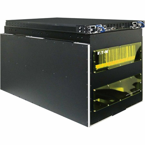 Eaton Robotic Fiber Panel System - 512 Singlemode LC Fiber Ports - 512 Port(s) - 512 x Duplex - 10U High - Optical Fiber - Black - 19" (NRFP-500SM-CP)
