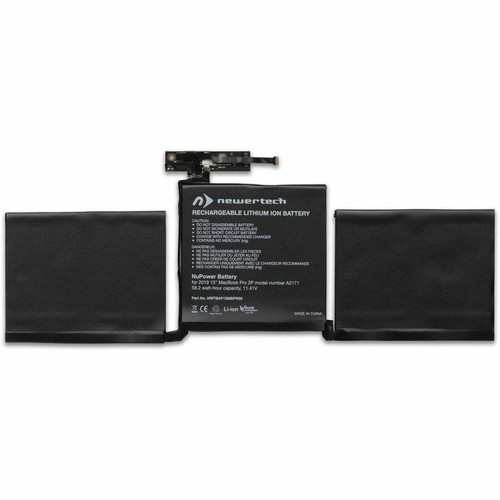 NewerTech NuPower Battery - For Notebook, MacBook Pro - Battery Rechargeable - Proprietary Battery Size - 5103 mAh - 58.20 Wh - 11.41 (Fleet Network)
