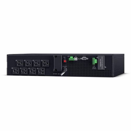 CyberPower OL1KRTHD Smart App Online UPS - 1000VA/1000W Double-Conversion - 2U Rack/Tower - 8 NEMA Outlets - Pure Sine Wave
