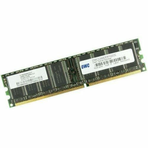 OWC Memory Upgrade Module - For PC/Server - 1 GB (1 x 1GB) - DDR-400/PC-3200 DDR DRAM - 400 MHz - CL3 - 2.60 V - ECC - Unregistered - (Fleet Network)