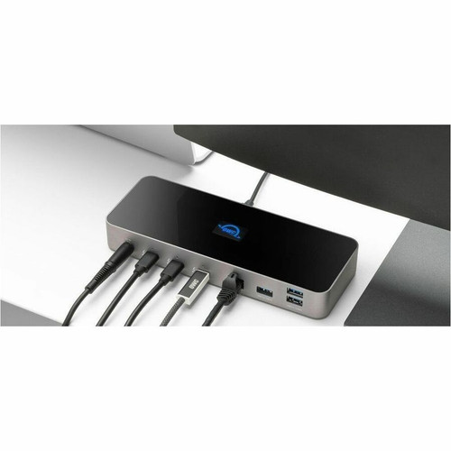 OWC OWCCBLUS4A03M USB4 40Gb/s Active Optical Cable - 9. 8 ft - 3 m Fiber Optic Thunderbolt 4 Data Transfer Cable for Dock - Display - External GPU