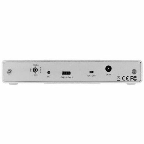 OWC Mercury Elite Pro Dual Mini Compact External Storage Enclosure Supporting Two Hard Drives And SSDs With Up To 8 TB Supported OWCMEMDC2SSD8.0