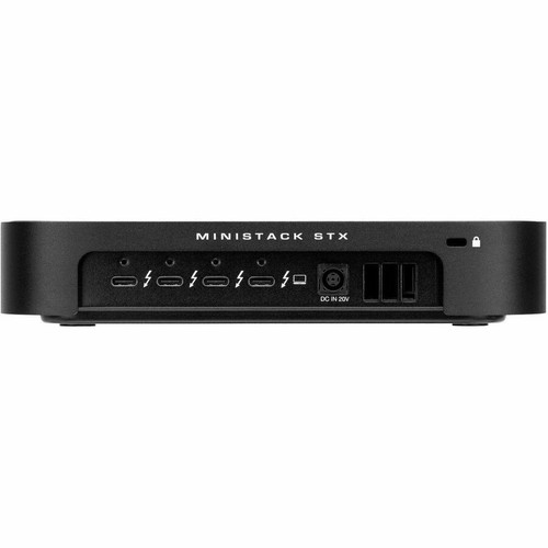OWC miniStack STX Storage Solution With One Installed 12 TB HDD And Single SSD Bay Supported Capacity X OWCT4MS9H12N02