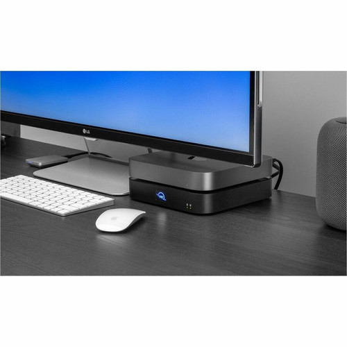 OWC miniStack STX Storage Solution With One Installed 12 TB HDD And Single SSD Bay Supported Capacity X OWCT4MS9H12N08