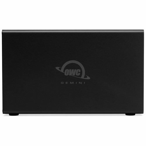 OWC 8TB Gemini Thunderbolt (40Gb/s) Dock And Dual-Drive SSD RAID External Storage Solution - Up to 956MB/s - Dual SSD - Built-in RAID (OWCTB3GM000S08)