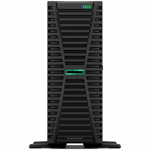 HPE ProLiant ML350 G11 4U Tower Server - 1 x Intel Xeon Silver 4510 2.40 GHz - 32 GB RAM - 8 TB HDD - (2 x 4TB) HDD Configuration - - (Fleet Network)
